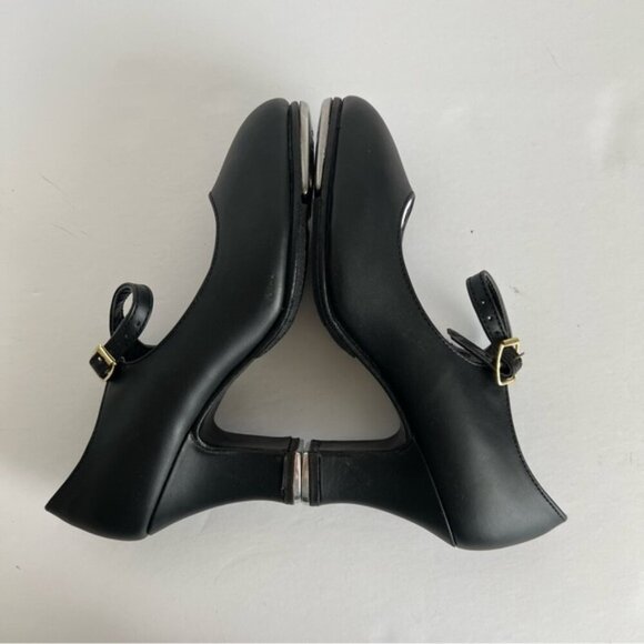 Capezio - Women's Manhattan Xtreme Tap Shoes - Black. Size: 4W. NIB. (1839) - Picture 6 of 16